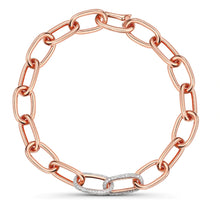 Load image into Gallery viewer, Double Diamond Link Diamond Bracelet