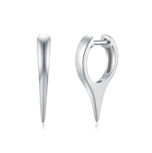 Load image into Gallery viewer, Short Gold Spike Earrings