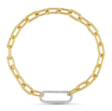 Load image into Gallery viewer, Diamond Twist Link Bracelet