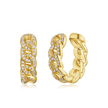 Load image into Gallery viewer, Diamond Link Ear Cuff