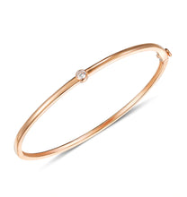 Load image into Gallery viewer, Single Diamond Bangle