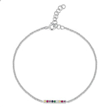 Load image into Gallery viewer, Rainbow Bar Bracelet