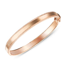 Load image into Gallery viewer, Pave Border Bangle