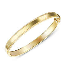 Load image into Gallery viewer, Pave Border Bangle