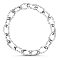 Load image into Gallery viewer, Double Diamond Link Diamond Bracelet