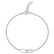 Load image into Gallery viewer, Interlocking Rectangle Bracelet