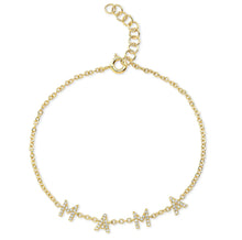 Load image into Gallery viewer, Mama Capital Diamond Bracelet