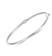 Load image into Gallery viewer, Single Diamond Bangle