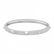 Load image into Gallery viewer, Jumbo Six Row Pyramid Bangle Bracelet