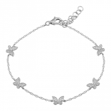 Load image into Gallery viewer, Eternity Butterfly Chain Bracelet