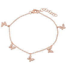 Load image into Gallery viewer, Hanging Butterfly Bracelet