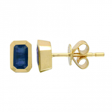 Load image into Gallery viewer, Emerald Gemstone Studs