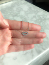 Load image into Gallery viewer, Pave Lips Necklace