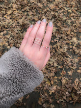 Load image into Gallery viewer, Triple Row Pave Ring