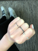 Load image into Gallery viewer, Black Pave Diamond Ring