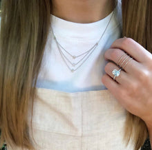 Load image into Gallery viewer, Triple Layer Pave Star Necklace