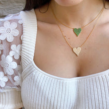 Load image into Gallery viewer, Large Reversible Heart Necklace