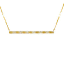 Load image into Gallery viewer, Double Row Bar Necklace