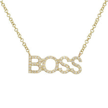 Load image into Gallery viewer, Pave Boss Necklace
