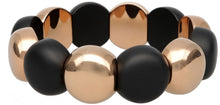 Load image into Gallery viewer, Roberto Demeglio Large Dama Aura Matte Black Bracelet