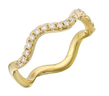 Load image into Gallery viewer, Wave Stack Ring