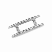 Load image into Gallery viewer, Double Row Pave Ring