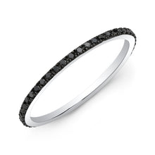 Load image into Gallery viewer, Black Pave Diamond Ring

