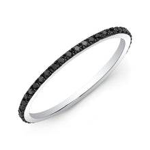 Load image into Gallery viewer, Black Pave Diamond Ring