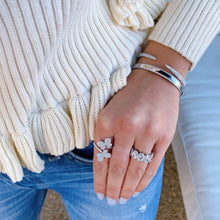 Load image into Gallery viewer, Double Butterfly Diamond Ring