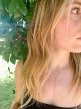 Load image into Gallery viewer, Stationed Diamond Lariat Necklace