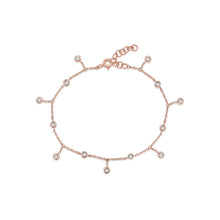 Load image into Gallery viewer, Floating Diamonds by the Yard Bracelet