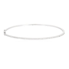 Load image into Gallery viewer, Single Row Pave Bangle