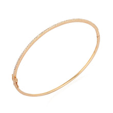 Load image into Gallery viewer, Single Row Pave Bangle