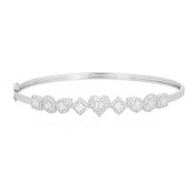 Load image into Gallery viewer, Baguette Fancy Shape Bangle