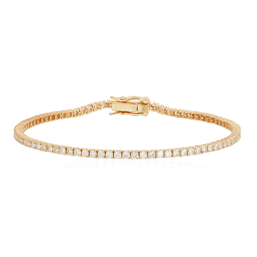 2 Carat Diamond Tennis Bracelet – Suzy B Jewelry