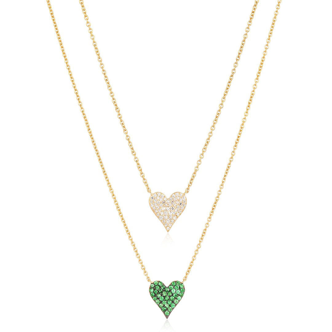★PEARLY MORE★ small bee heart necklace Mini 