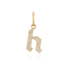 Load image into Gallery viewer, Gothic Initial Charm