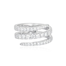 Load image into Gallery viewer, Diamond Coil Ring
