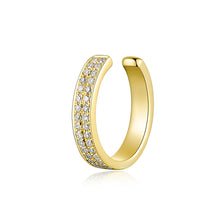 Load image into Gallery viewer, Double Row Pave Diamond Ear Cuff