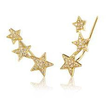 Load image into Gallery viewer, Star Crawler Earrings