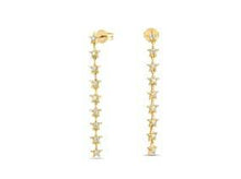 Load image into Gallery viewer, Star Chain Earrings