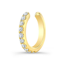 Load image into Gallery viewer, Full Cut Diamond Cuff Earring