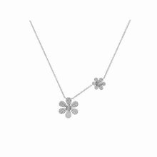 Load image into Gallery viewer, Double Flower Necklace