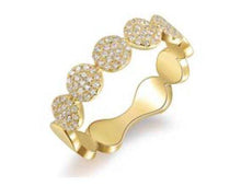 Load image into Gallery viewer, Pave Circle Eternity Ring