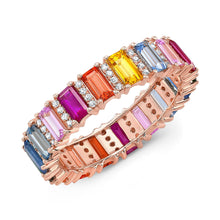 Load image into Gallery viewer, Multicolor Gemstone Band