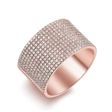 Load image into Gallery viewer, Pave Diamond Cigar Band