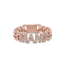 Load image into Gallery viewer, Cuban Chain Link Flex MAMA Ring