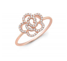 Load image into Gallery viewer, Open Diamond Rose Ring