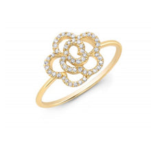 Load image into Gallery viewer, Open Diamond Rose Ring
