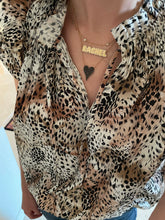 Load image into Gallery viewer, Diamond Pave Outline Bubble Necklace